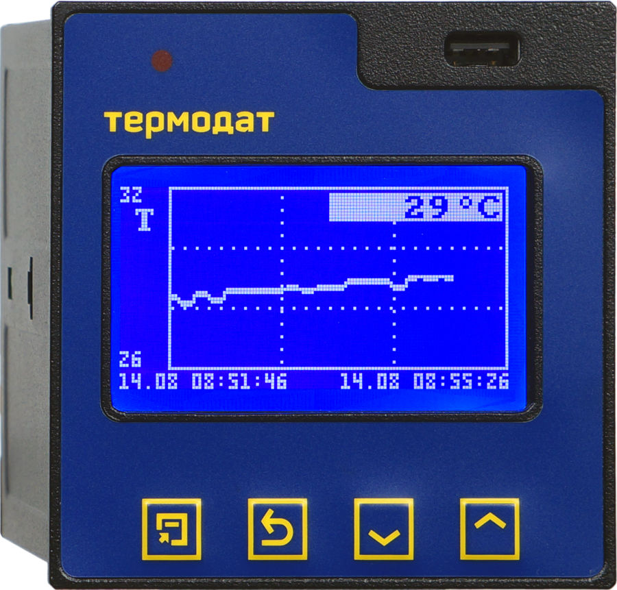 Одноканальный терморегистратор Термодат-16М6-А